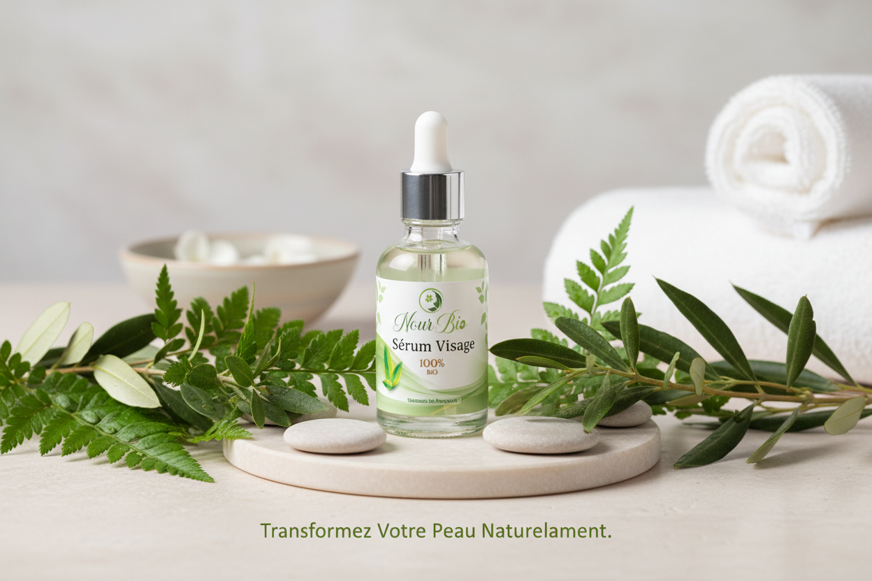 NourBio Sérum Visage Hero Banner